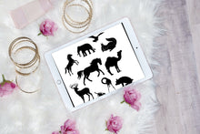 Load image into Gallery viewer, 50 Beautiful Animal Brush Stamps BUNDLE V3
