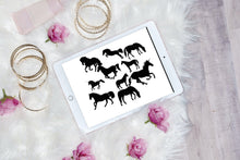 Load image into Gallery viewer, 30 Beautiful Horses Brush Stamps BUNDLE
